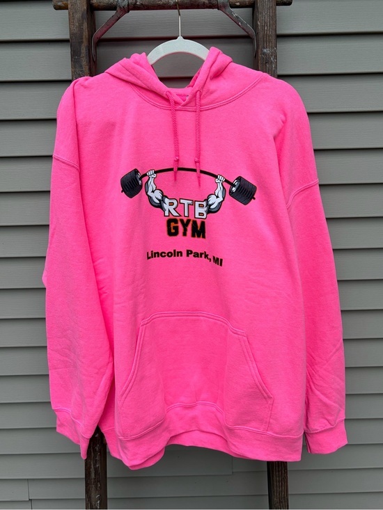 Gildan Other - Gildan Neon Pink Heavy Blend Hoodie